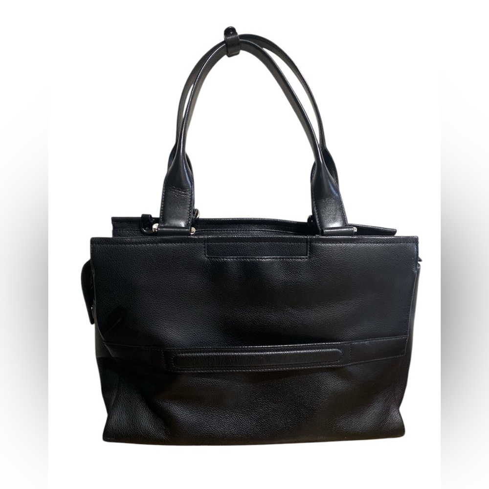 Tumi 15” Leather Briefcase Business Laptop Handbag Bag